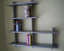 Regal Bücherregal mit 4 Würfeln Leiterregal Würfelregal