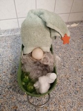 Wichtel Deko für Bad - in " Badewanne" selfmade " Badeschaum "