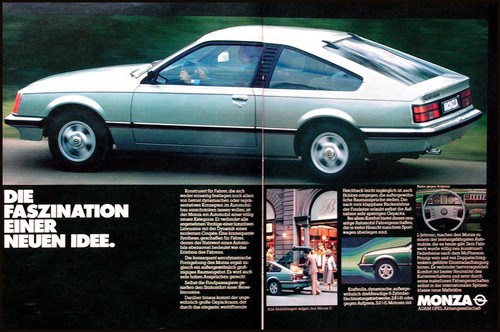 Opel monza originale - opel,