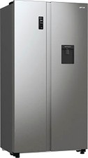 Gorenje Side-by-Side Kühlschrank NRR 9185 EAXLWD, silber - B-Ware neuwertig