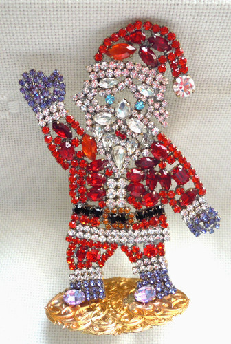 Strass weihnachtsmann zum - strass,