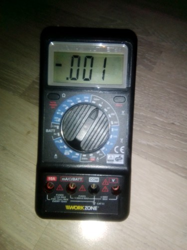 Workzone multimeter digital - workzone,