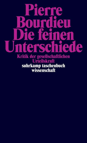 Die feinen unterschiede - feinen, |