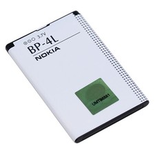 Original Nokia Akku BP-4L Nokia 6650 Fold 6760 Slide E52 E55 E6-00 E61i 1500mAh