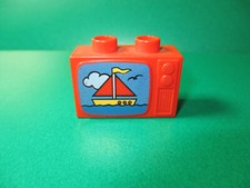 Lego Duplo Fernseher TV Stein