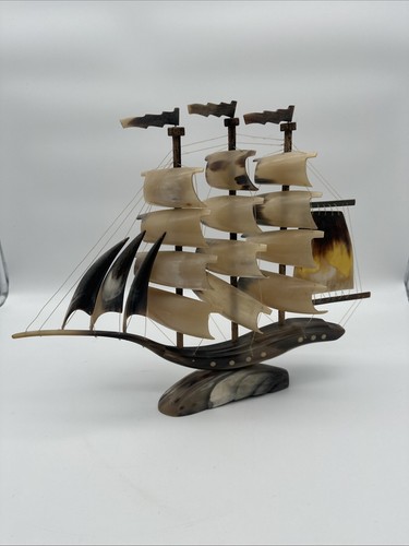 Schiff aus horn knochen - schiff,