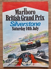 Programmheft/race programme British Grand Prix Silverstone - 14.07.1979