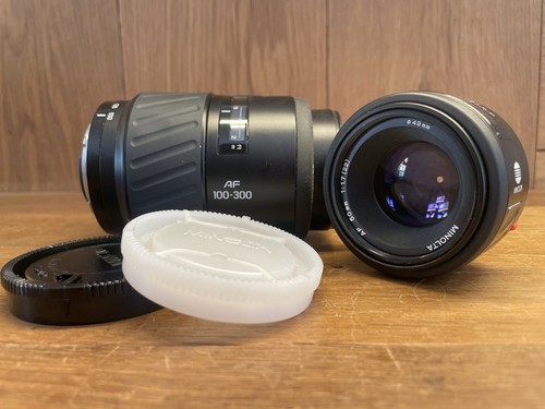 Minolta objektiv set - minolta, af