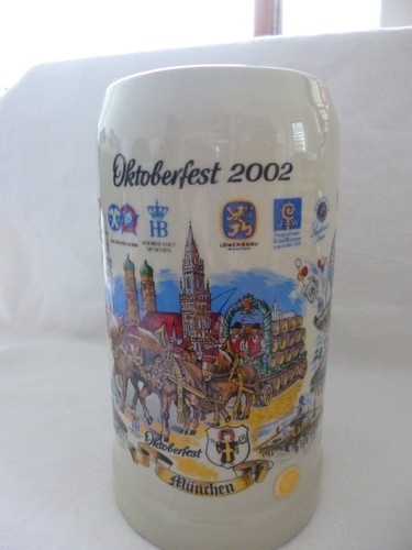 Original oktoberfest krug 2002 - oktoberfest,