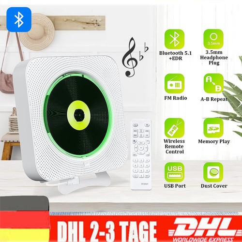 Tragbarer player bluetooth - cd,