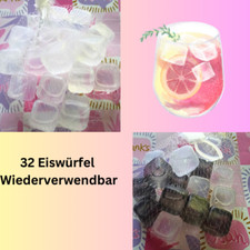 32 Eiswürfel Wiederverwendbar