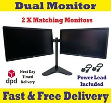Dual HDMI Monitor 2 x 22"_HP