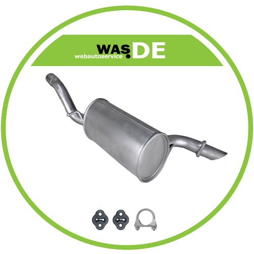 Auspuff endschalldämpfer - auspuff,