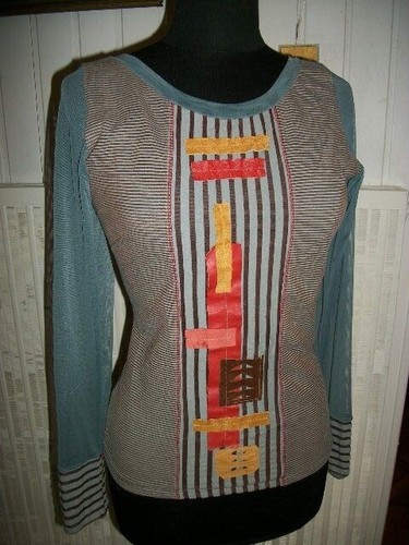 Shirt top grau - grau, deko