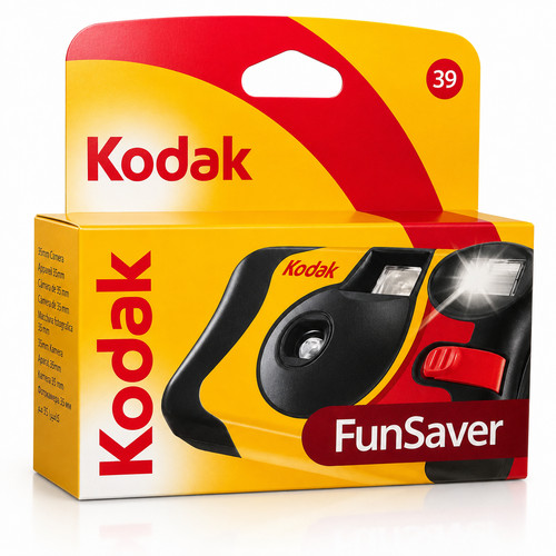 Kodak power flash einwegkamera - power,