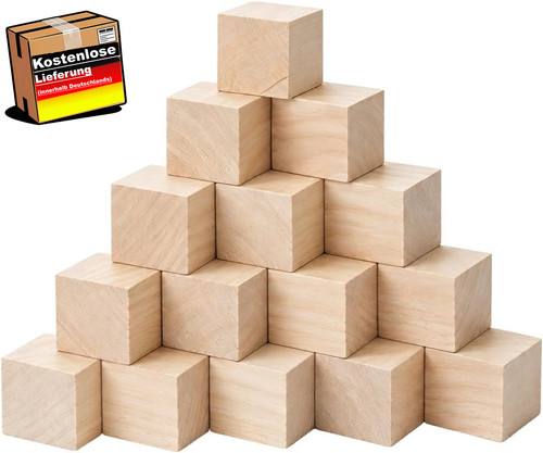 Holzwürfel 50mm set - set, für