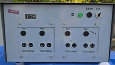 Schliemann Trafo Typ EBS 14/015 220 V 4-fach Trenntrafo 