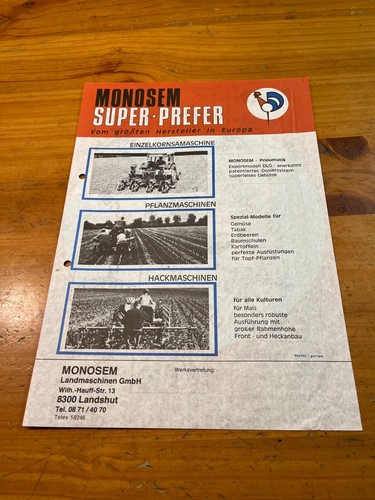 Prospekt monosem super prefer - monosem,