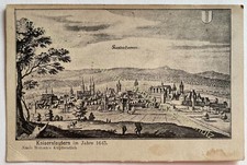 AK Kaiserslautern 1645 nach Merian Kupferstich um 1910