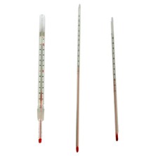 Thermometer für Labor, Glasthermometer 3 varianten bis 100°C/ 200°C/ mit NS14/23