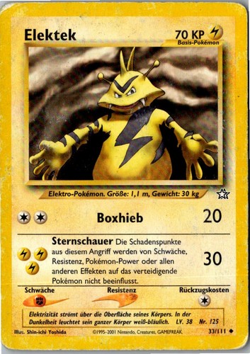 Pokemon elektek 111 - pokemon, neo