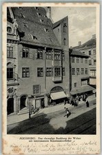 38026103 - 8900 Augsburg Ehem. Bankhaus d. Welser m. Renaisssance Erker Landst.