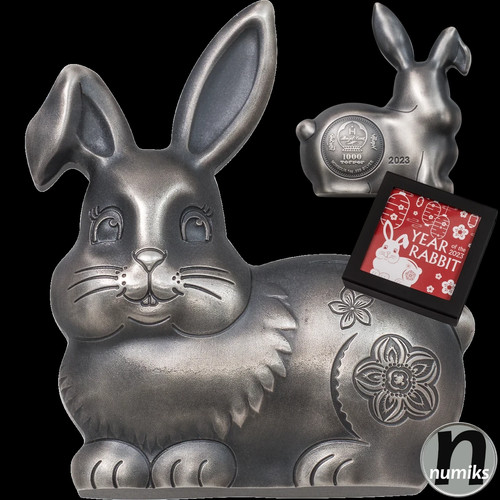 Hase figur mongolei 2023 - 3d,