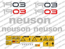 Neuson 1903 Gräber Aufkleber