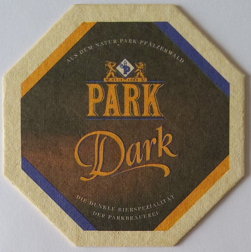 Alter bierdeckel park - bierdeckel, brauerei