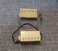 90er Japan Humbucker Pickup Set Tokai Orville Greco E-Gitarre Gold 7,6k/16k