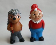 2 Salamander Werbefiguren von