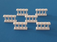 6x Lego Zaun Gatter Absperrung
