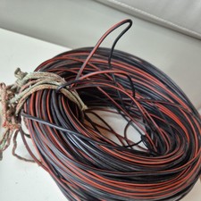 DDR Kupferkabel  ummantelt   Rolle ca 3800 gr Kupferlitze Litze