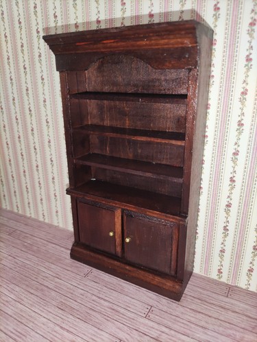 Bücherschrank nussbaum - bücherschrank,