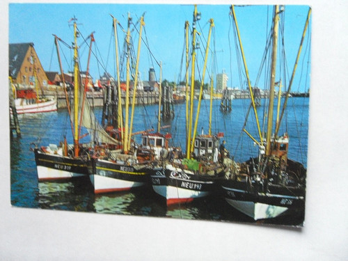 Cuxhaven fischerei hafen - ak,