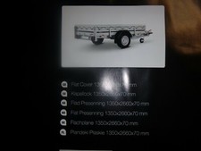 Original Brenderup Flachplane