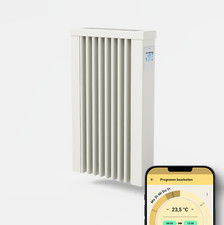 AeroFlow® Elektroheizung Mini 650 Watt FlexiSmart Pro mit WLAN App Steuerung