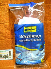 Aqualine Universal Wischmop mit Microfasern Ersatzmop Bodenwischer Ersatzkopf