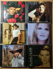 CD SAMMLUNG / COUNTRY/ GARTH BROOKS / TRISHA YEARWOOD / FAITH HILL / 6 CD'S