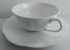 Villeroy&Boch Arco weiss 4x Teetassen mit  4 x Untertassen sehr guter Zustand
