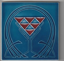 Jugendstil Fliese  Wessel Bonn