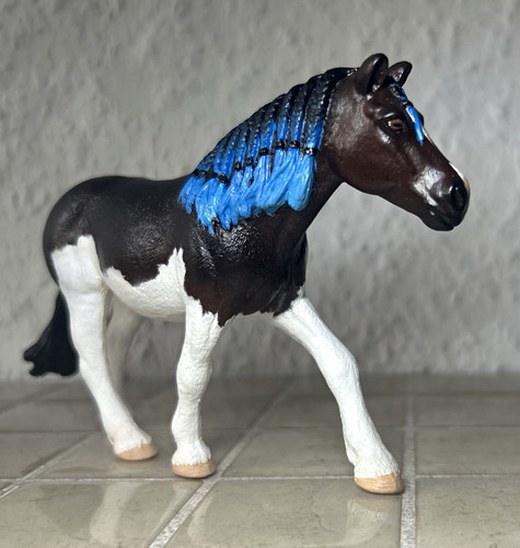 Schleich pferd repaint - schleich,