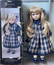 Tchibo DEKO-Puppe mit handbemaltem Gesicht Mädchen Porzellan Höhe:45 cm