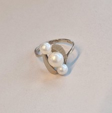 Ring Weißgold 585 14k mit