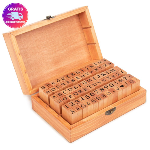 Ausyde holzstempel set - holzstempel,