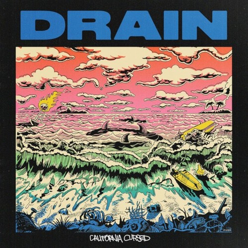 Drain california cursed lp - drain,