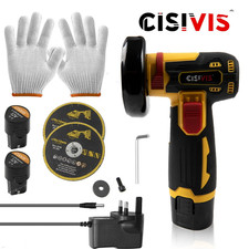 Akku Winkelschleifer Mit 2 Batterien Trennschleifer Schleifmaschine