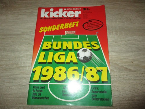 Kicker sonderheft bundesliga - sonderheft,