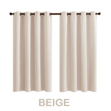 2er Set Vorhänge blickdicht mit Ösen Thermogardine Gardine Verdunklung Vorhang