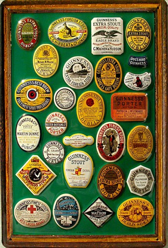 Guinness framed labels no 1 - guinness,